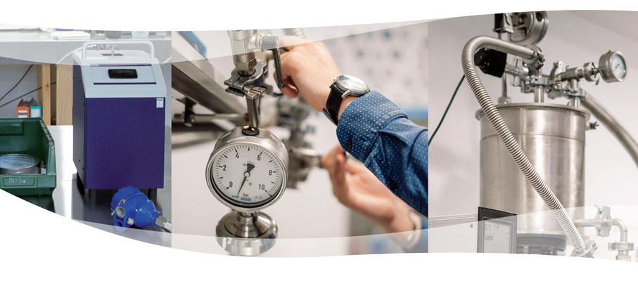 photos de l'intérieur du laboratoire de Distrilabo avec quelques outillages