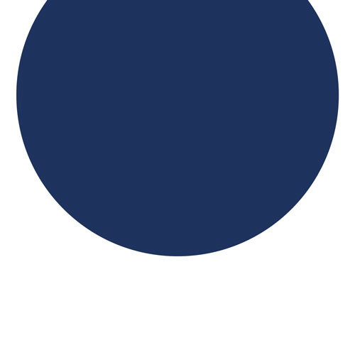 cercle bleu foncé