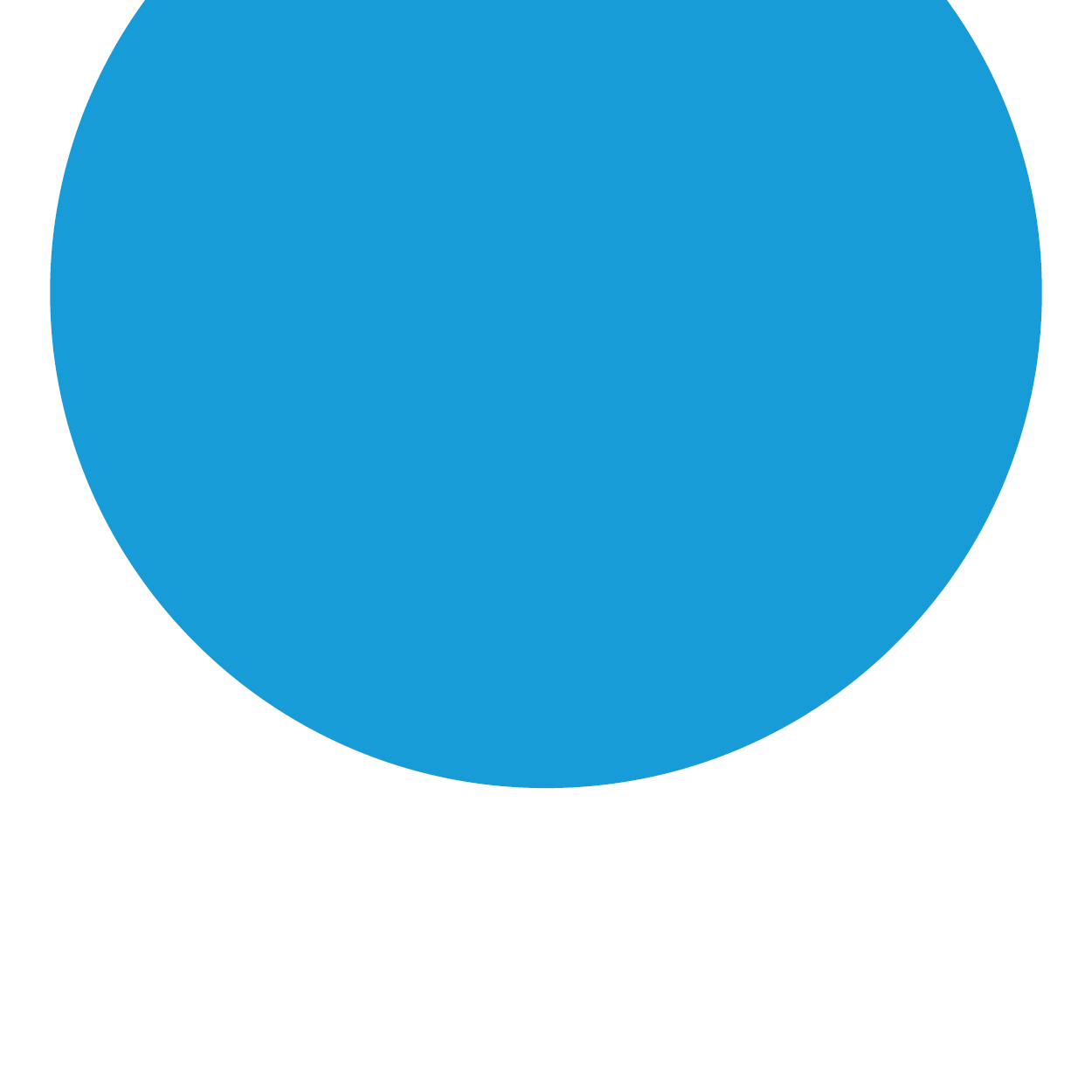 cercle bleu